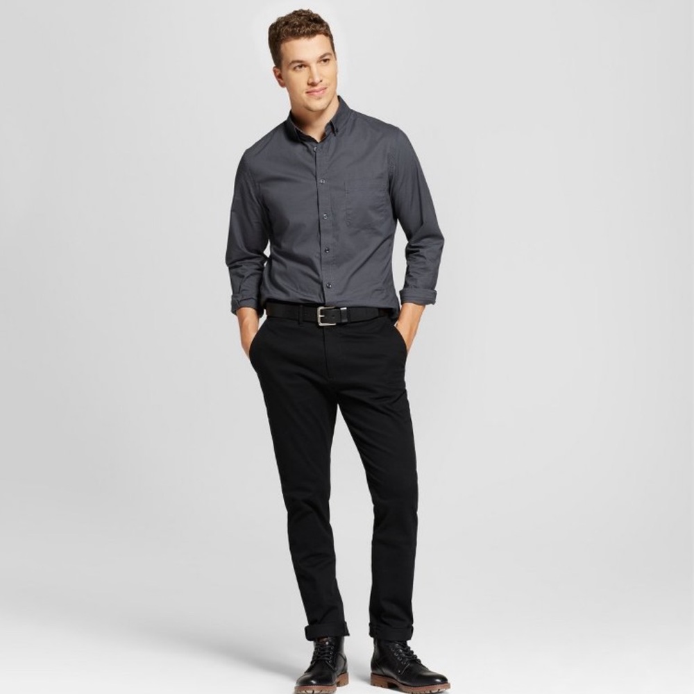 Goodfellow men’s every wear slim fit tech chino pants NWT wrinkle resistant